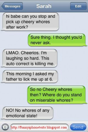 Funny iPhone Texts - Funny iPhone Fails And Autocorrect - Humor