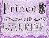 Purple Quotation for Girls Room 