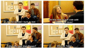 ... Cory And Shawn Were The Most Important Couple On 