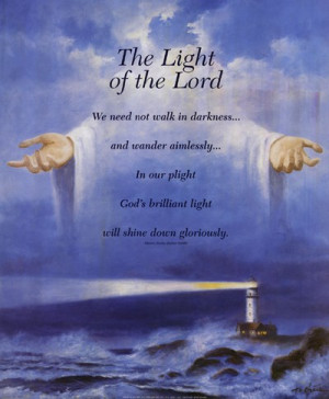 Homepage › Inspirational › Lighthouse and Jesus »