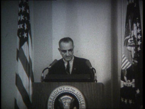 SD Lyndon B. Johnson / Vietnam War / USA / 1964 – Stock Video # 238 ...
