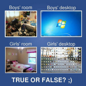 Difference between boys room and girls rooms