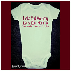 Baby Clothes, Funny Kids Shirts, Grammar Shirts, Punctuation Shirts ...