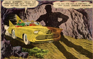 green arrow arrow cave