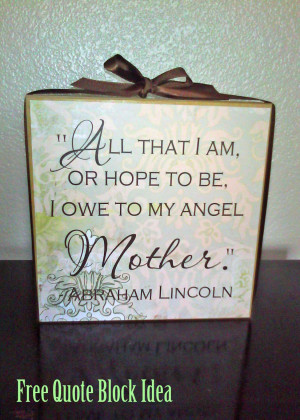 mothers day quote block mothers day quote block wood craft designed by ...