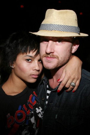 ... quotes, facts, and trivia Ben Foster and Zoe Kravitz on FamousHookups