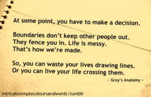 life is messy, but that's how we're made