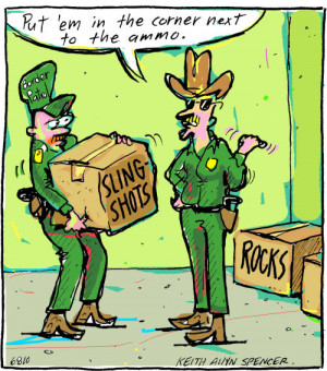 Illustration by Keith Allyn Spencer / El Paso Times)