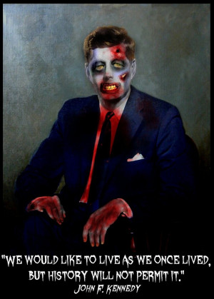 Zombie JFK by DocLegume
