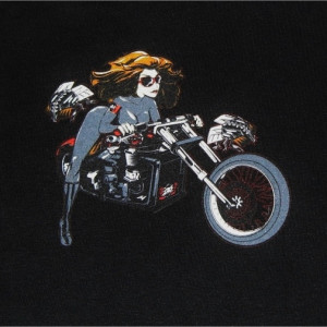 Black Biker Girls Sayings