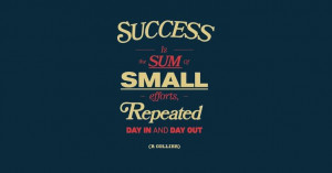 Small things matter.