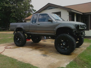 Lifted Toyota Pickup Truck