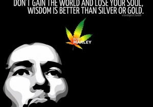 Bob Marley Quotes on Wisdom and Love