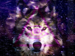 Hipster Space Wolf by billythekid1470