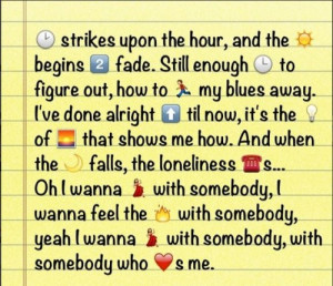 Emoji Quotes About Love Quotes