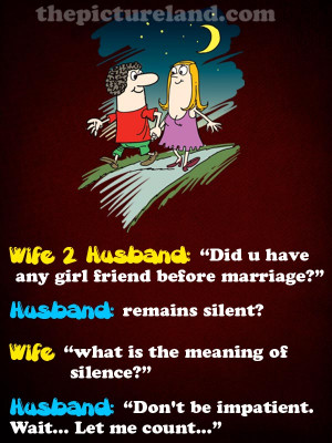 Cute Discussion Between Husband And Wife With Funny Pictures