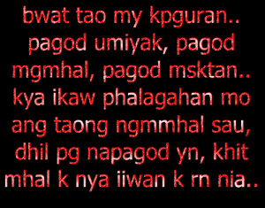 Quotes tagalog