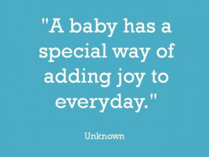 baby has a special way of adding joy to our life. #Baby