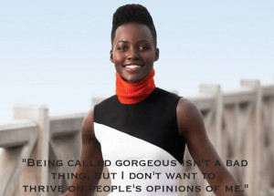 Lupita Nyong'o Marie Claire May 2014 quote
