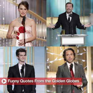 Ricky Gervais Golden Globes Quotes
