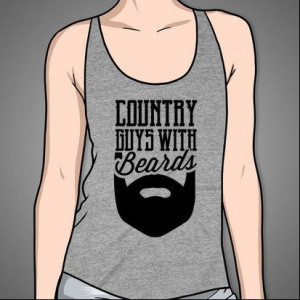 country #guys with #beards #quote #music #black #gray #tank # ...