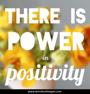 Positive power quotes