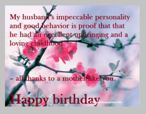 Mother-In Law Birthday Wishes form Son-in-law & Daughter-in-law