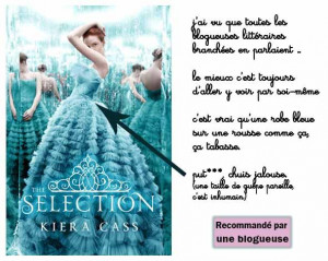 La Sélection, de Kiera Cass. Tout le monde en parle alors moi aussi.