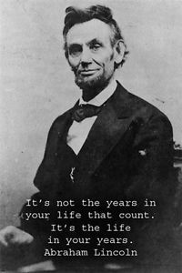 ... -LINCOLN-inspirational-poster-QUOTE-24X36-B-W-pic-PRESIDENT-historic