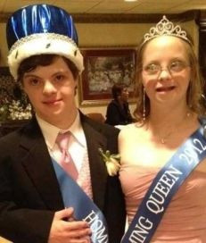 ... Meghan Latini, both of Huntington, voted King and Queen of Prom 2012