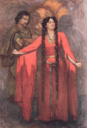 Illustration from Macbeth