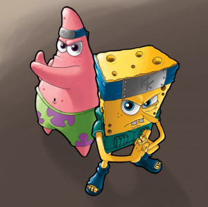 Spongebob and Patrick - The best friends
