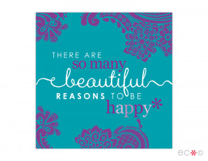 canvas quotes -beautiful reasons - custom colorway
