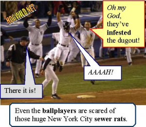 Even The Ball Players Are Scared Of Those Huge New York City Sewer ...