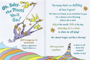 dr seuss oh baby shower invitation printable baby shower invitation