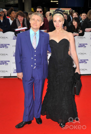 Amanda Abbington Stars With Martin Freeman In Sherlock