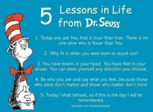 Lessons according Dr. Seuss