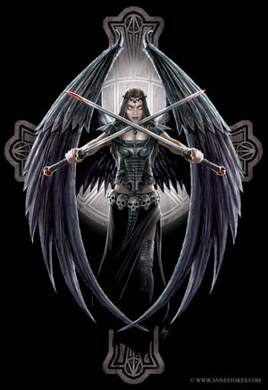 Anne Stokes Dark Angel