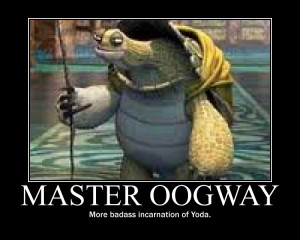 Master Oogway poster by RedHatMeg