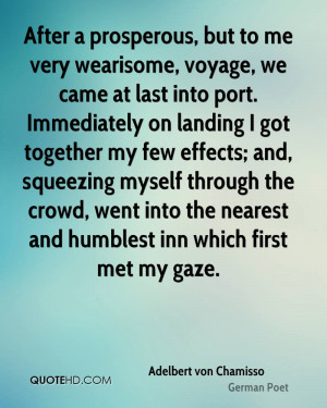 Adelbert von Chamisso Quotes