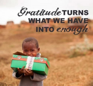 Life is better with gratitude.