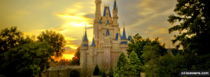 Sunset over Cinderella Castle Facebook Covers for your FB timeline ...