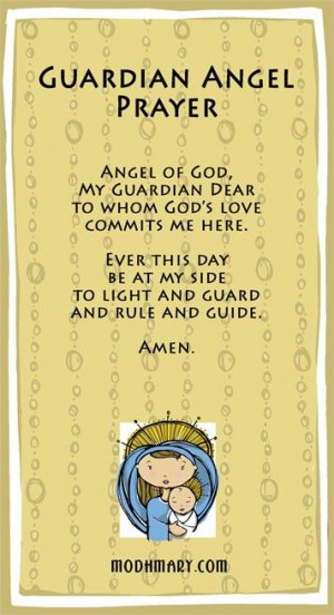 ... Prayer Angel, Guardians Dear, Prayer Card, Gods Angel Quotes, Guardian