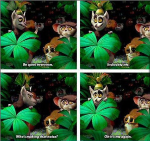 King Julian in Madagascar