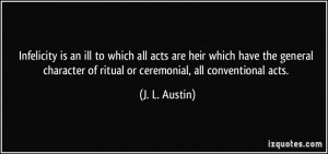 More J. L. Austin Quotes