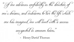 ... script. my great great great great grandfather was Henry David Thoreau