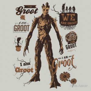 Groot Quotes - by Avia Asner