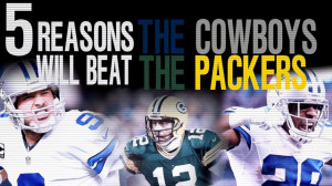 reasons why the Cowboys will beat the Packers on Sunday