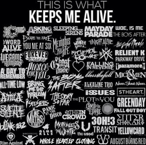 ... falling in reverse, forever the sickest kids, green day, issues