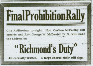 1920s Newspaper Articles About Prohibition